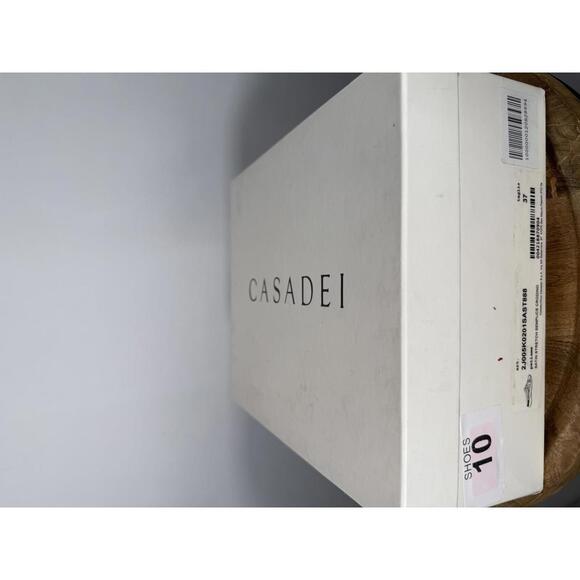 Casadei Orange NWB Satin Slip-On Sneakers Women’s Luxury Designer Size 7 - Picture 4 of 11